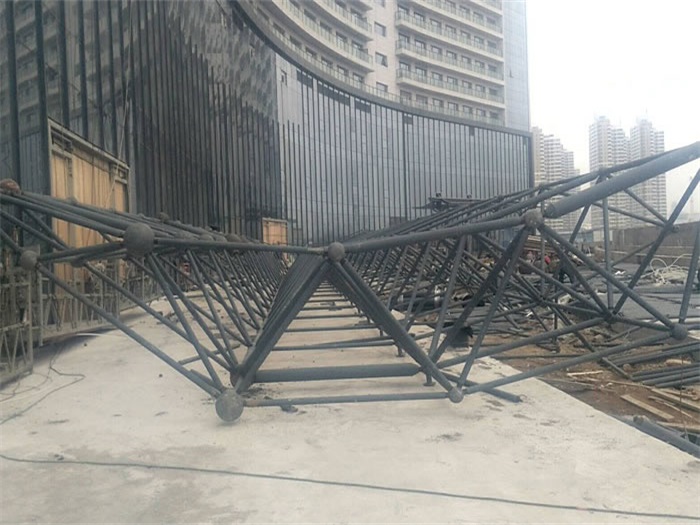醴陵万豪酒店雨棚网架